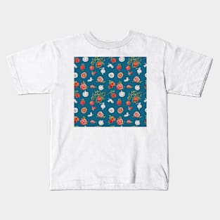 Pomegranate pattern Kids T-Shirt